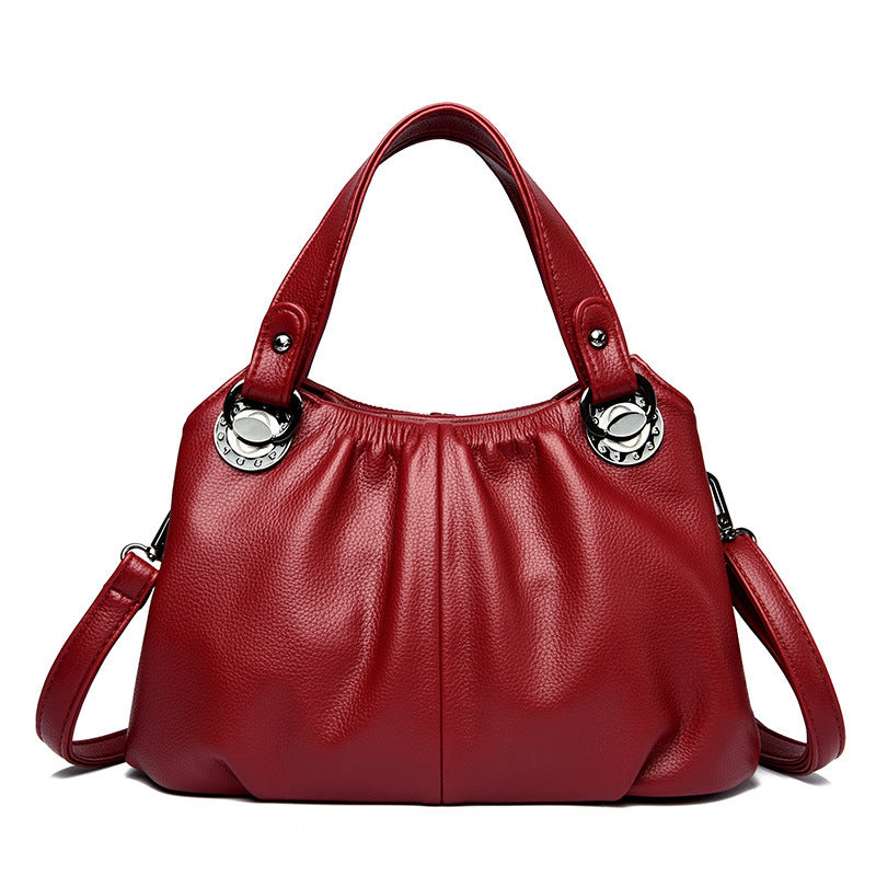 2023 Women's Fashion Soft Leather Tote Bag (Large Capacity)
