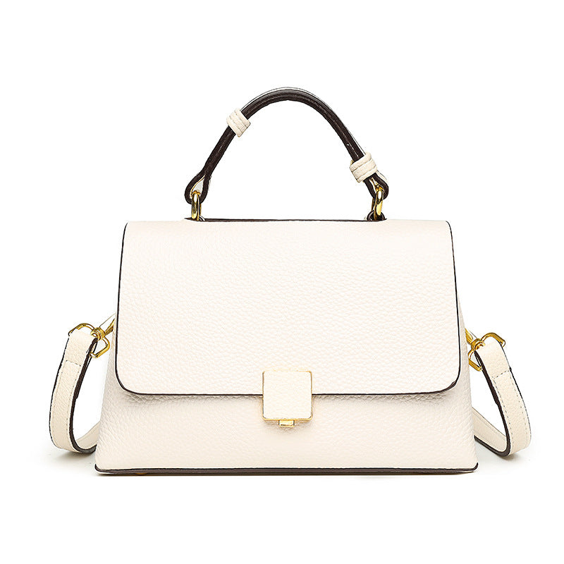 Genuine Leather Summer Women's Crossbody Tote Bag
