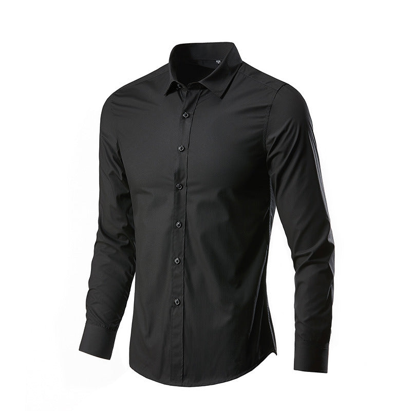 2024 Spring New Men's Long Sleeve Shirt - Korean Style