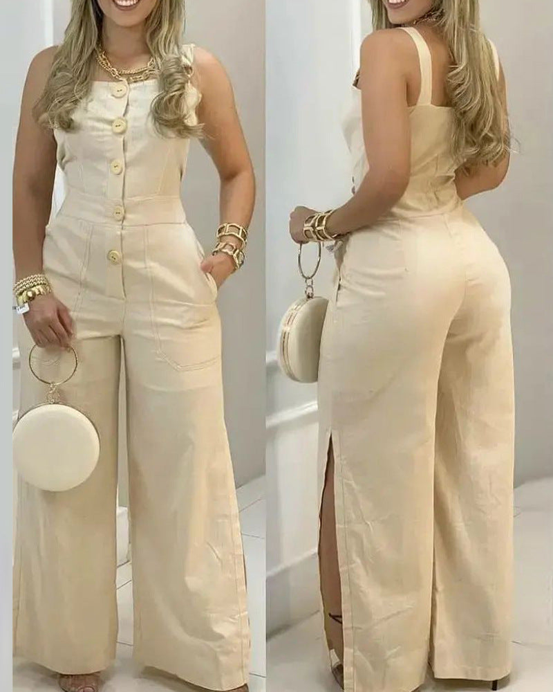 "Vest Jumpsuit"