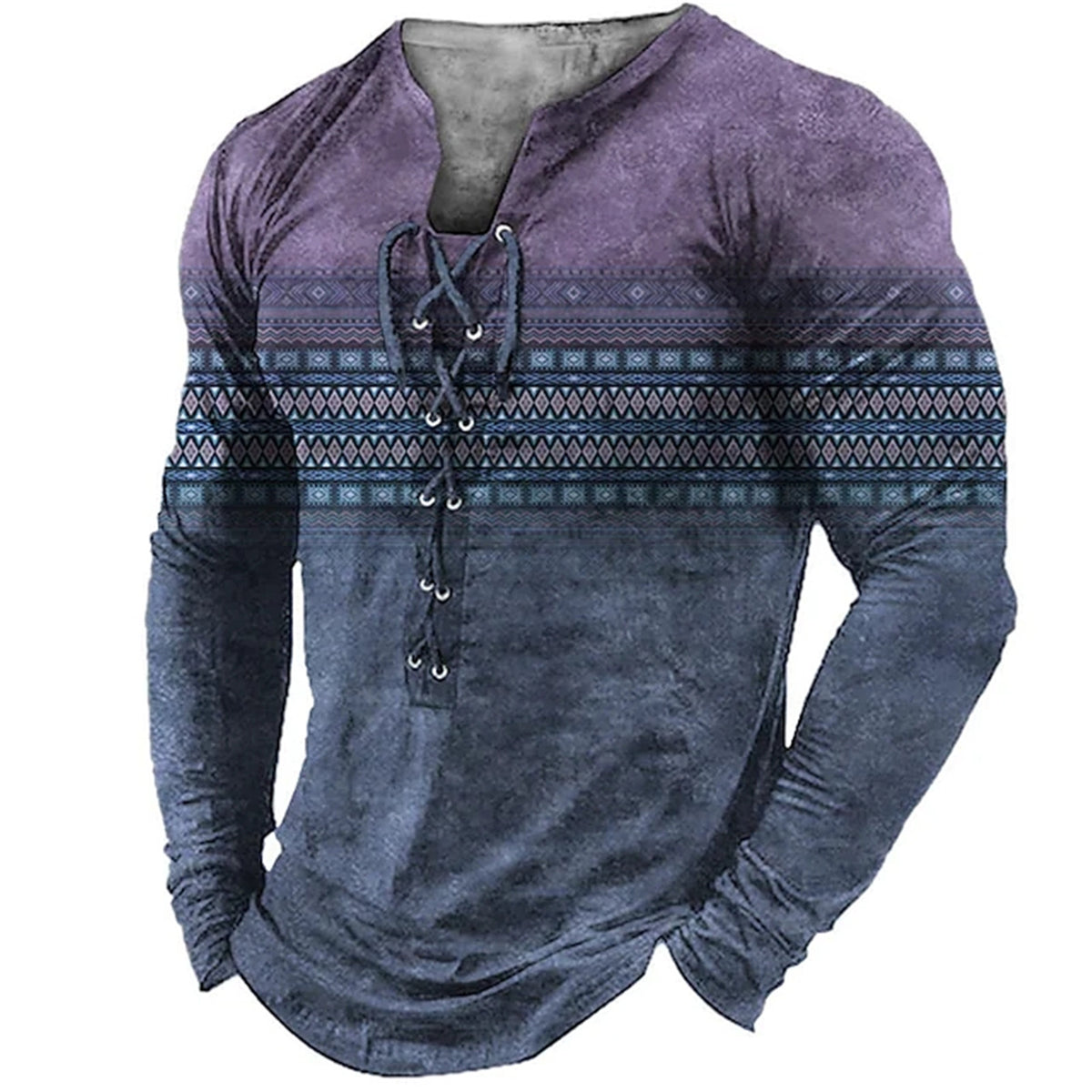 European American Sports Long-Sleeved Men's Shirt