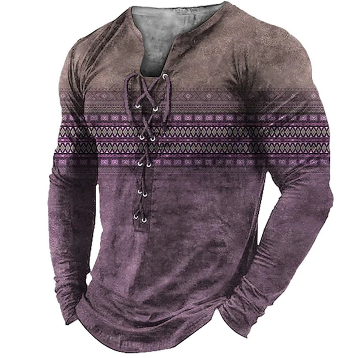 European American Sports Long-Sleeved Men's Shirt