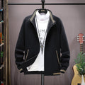 Men's Sartorial Cotton Stand Collar Jacket